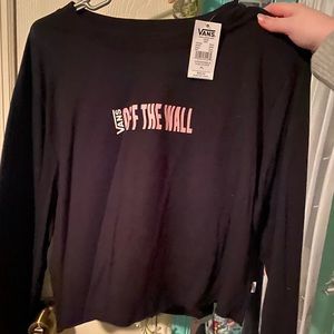 Vans long sleeve shirt size XL NWT never worn